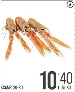Cash pro Scampi 20-30 offerta