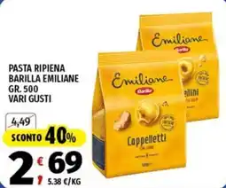 Vivo Supermercati Pasta ripiena Emiliane offerta