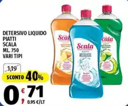 Vivo Supermercati Detersivo liquido piatti Scala offerta