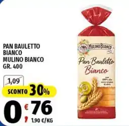 Vivo Supermercati Pan Bauletto Bianco Mulino Bianco offerta