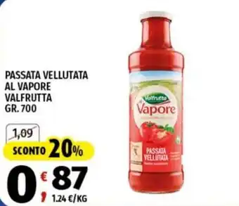 Passata vellutata Valfrutta