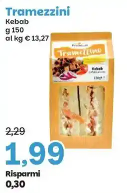 Prix Quality Tramezzini Kebab offerta