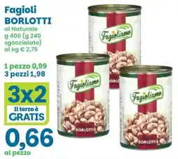 Prix Quality Fagioli Borlotti Fagioliamo offerta
