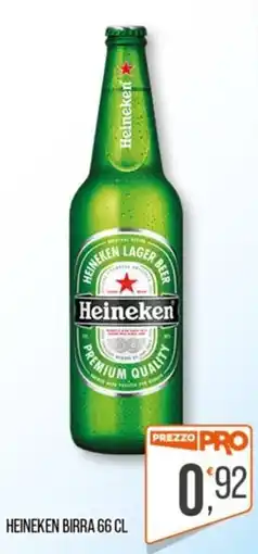 Cash pro Heineken birra offerta