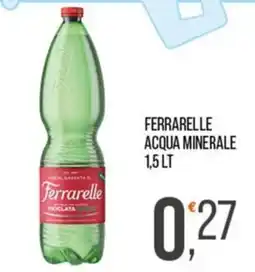 Cash pro Ferrarelle acqua minerale offerta
