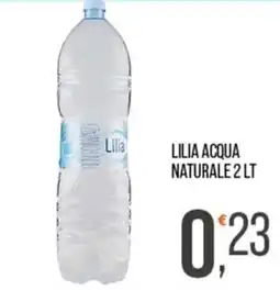 Cash pro Lilia acqua naturale offerta