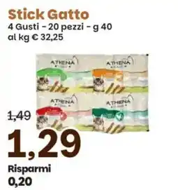 Prix Quality Stick Gatto Athena offerta