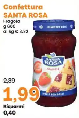 Prix Quality Confettura Santa Rosa Fragola offerta