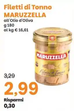 Prix Quality Filetti di Tonno Maruzzella offerta