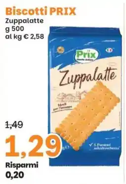 Prix Quality Biscotti PRiX Zuppalatte offerta