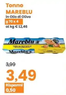 Prix Quality Tonno Mareblu in Olio di Oliva offerta