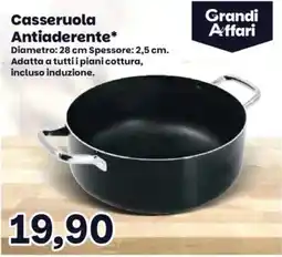 Prix Quality Casseruola Antiaderente* offerta