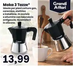 Prix Quality Moka 3 Tazze Zanetti offerta