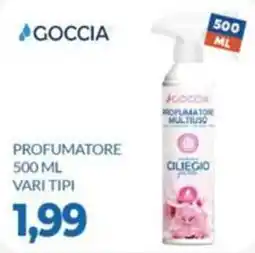 GeD Shopping Profumatore Goccia offerta