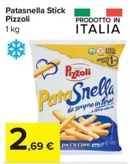 Carrefour Express Patasnella Stick Pizzoli offerta