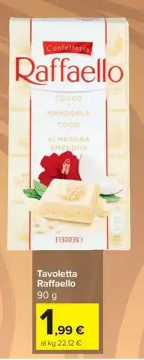 Carrefour Express Tavoletta Raffaello offerta