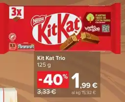 Carrefour Express Kit Kat Trio offerta
