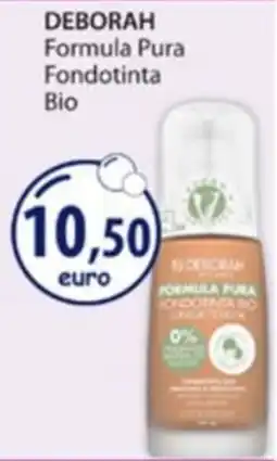 Acqua & Sapone Deborah Formula Pura Fondotinta Bio offerta