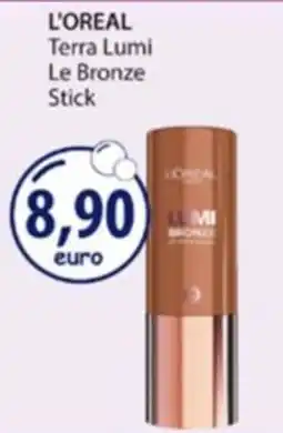 Acqua & Sapone L'OREAL Terra Lumi Le Bronze Stick offerta