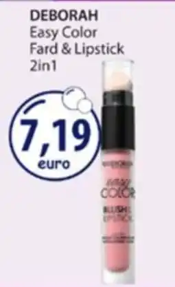 Acqua & Sapone Deborah Easy Color Fard & Lipstick 2in1 offerta