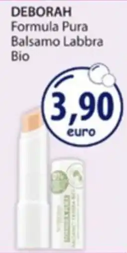 Acqua & Sapone Deborah Formula Pura Balsamo Labbra Bio offerta