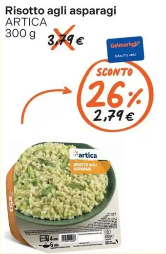 Risotto agli asparagi Artica