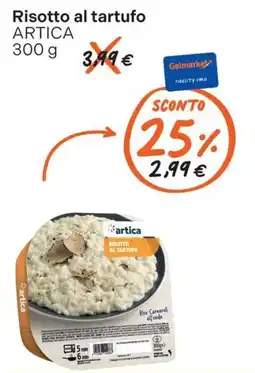 Gelmarket Risotto al tartufo Artica offerta