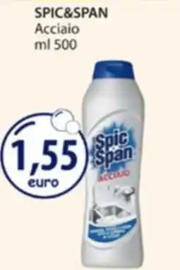 Acqua & Sapone Spic&Span Acciaio offerta