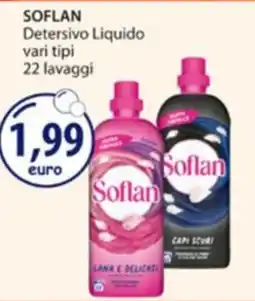 Acqua & Sapone Soflan Detersivo Liquido offerta