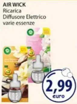 Acqua & Sapone Air Wick Ricarica Diffusore Elettrico varie essenze offerta