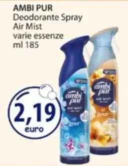 Acqua & Sapone Ambi Pur Deodorante Spray Air Mist offerta