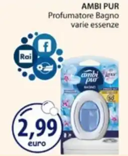 Acqua & Sapone Ambi Pur Profumatore Bagno varie essenze offerta