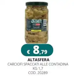 Altasfera Alta Sfera Carciofi Spaccati Alle Contadina offerta