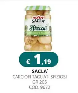 Altasfera Sacla carciofi tagliati sfiziosi offerta