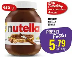 Gecop Nutella offerta
