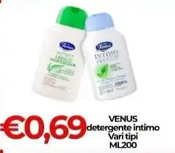 Supermercati Pasquale Prisco Venus detergente intimo offerta