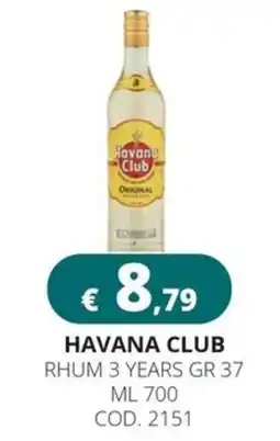 Altasfera Havana Club Rhum 3 Years offerta