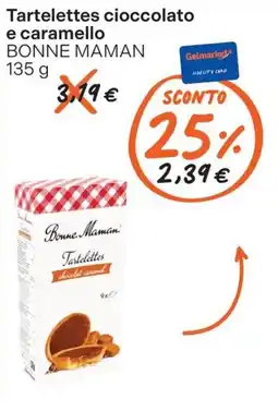 Gelmarket Tartelettes cioccolato e caramello Bonne Maman offerta