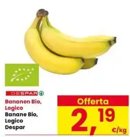 Interspar Banane Bio, Logico offerta