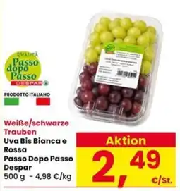 Interspar Uva Bis Bianca e Rossa Passo Dopo Passo Despar offerta