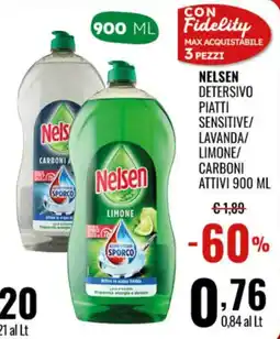 Gecop Nelson Detersivo Piatti offerta