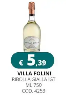 Altasfera Villa Folini Ribolla Gialla IGT offerta