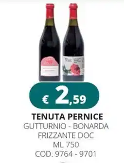 Altasfera Tenuta Pernice Gutturnio - Bonarda Frizzante DOC offerta