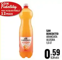 Gecop San Benedetto aranciata allegra offerta