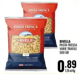 Gecop Divella pasta fresca varie trafile offerta