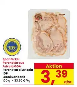 Interspar Porchetta di Ariccia IGP Leonì Randolfo offerta