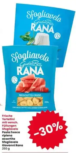 Interspar Tortellini Sfogliavelo Giovanni Rana offerta