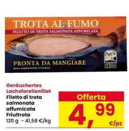 Interspar Trota al fumo offerta