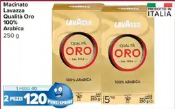 Carrefour Express Macinato Lavazza Qualità Oro offerta