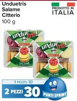 Carrefour Express Unduetris Salame Citterio offerta